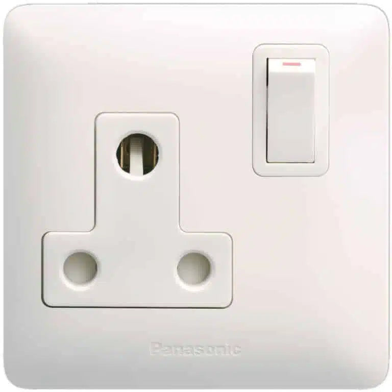 1-Gang 15A DP Switched Power Socket - Panasonic