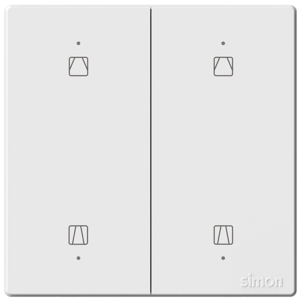 Simon 2G Smart Curtain Switch M3 - Color