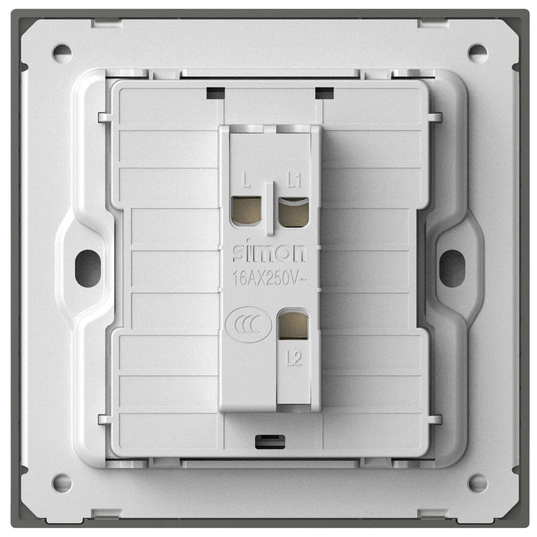 Simon 1G Doorbell Switch M7-Metal Series