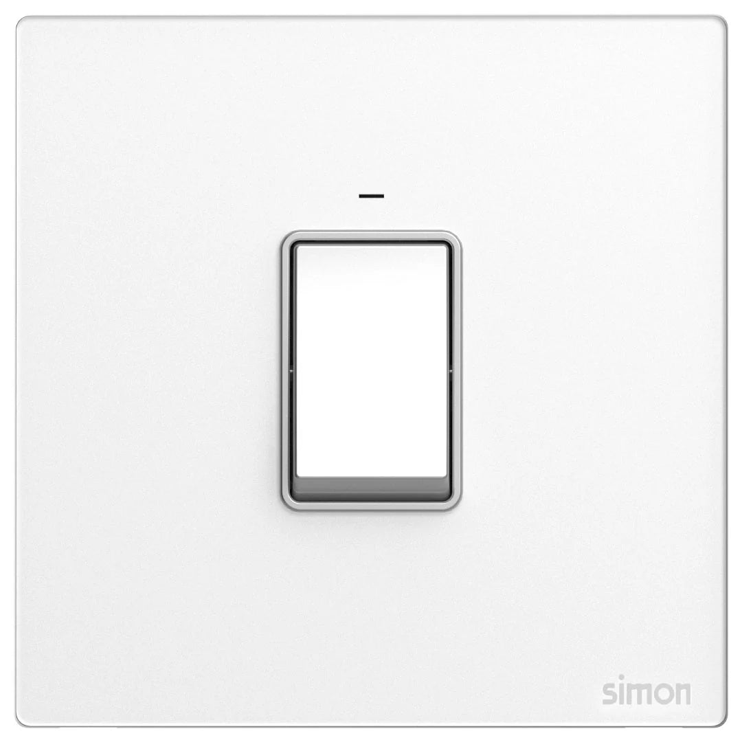 Simon 45A Double Pole Switch with LED M7-Gem Series