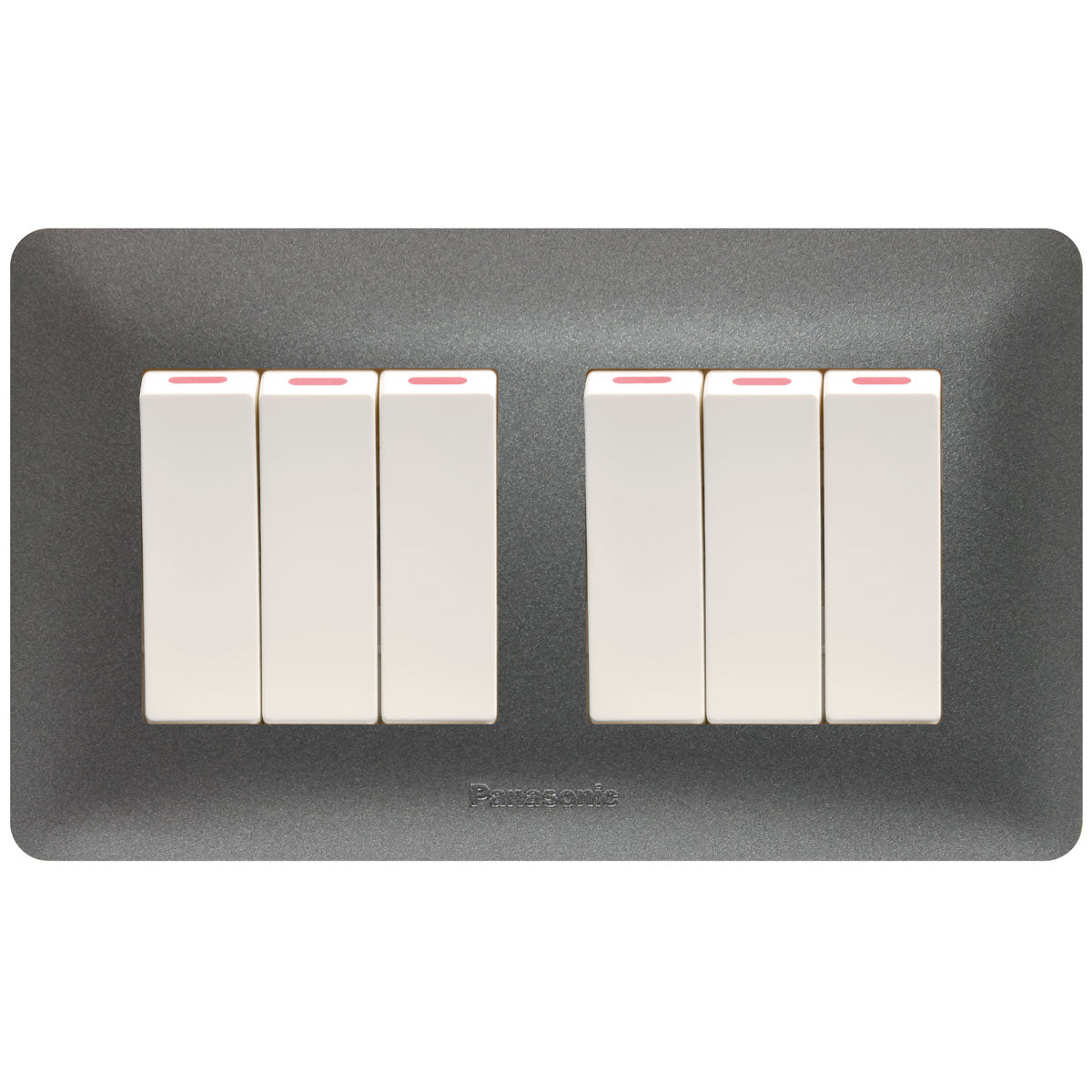 6-Gang 1-Way SP Switch - Panasonic