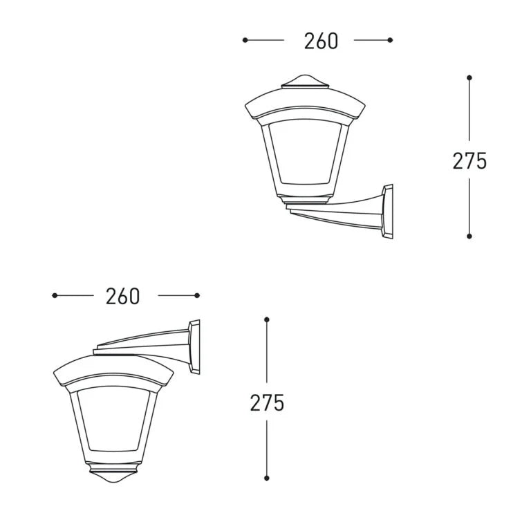 Nardo-Roby Classic Outdoor Wall Light (Lifetime Guarantee)