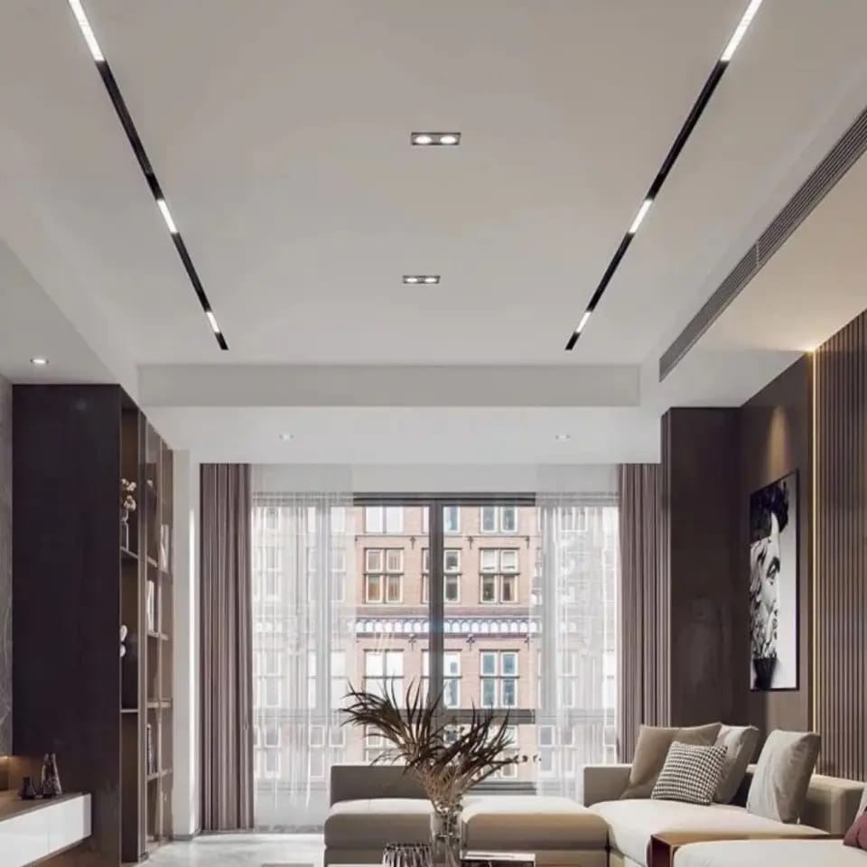 Smart Recessed Magnetic SMD Linear Light 12W