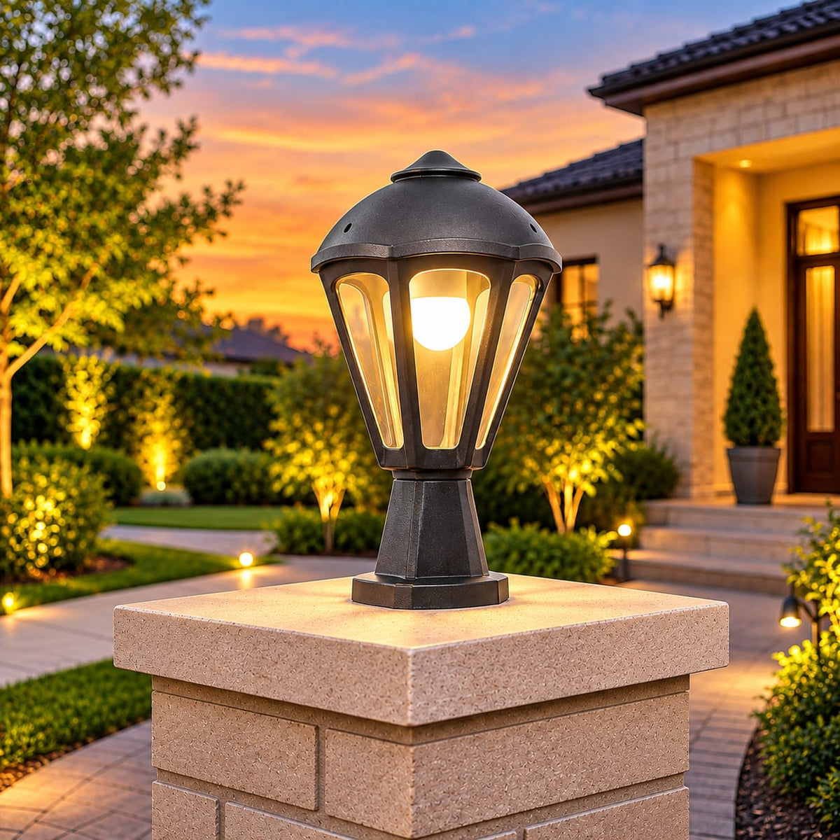 Fumagalli MIDIDISMA SADRO Gate Pillar Light