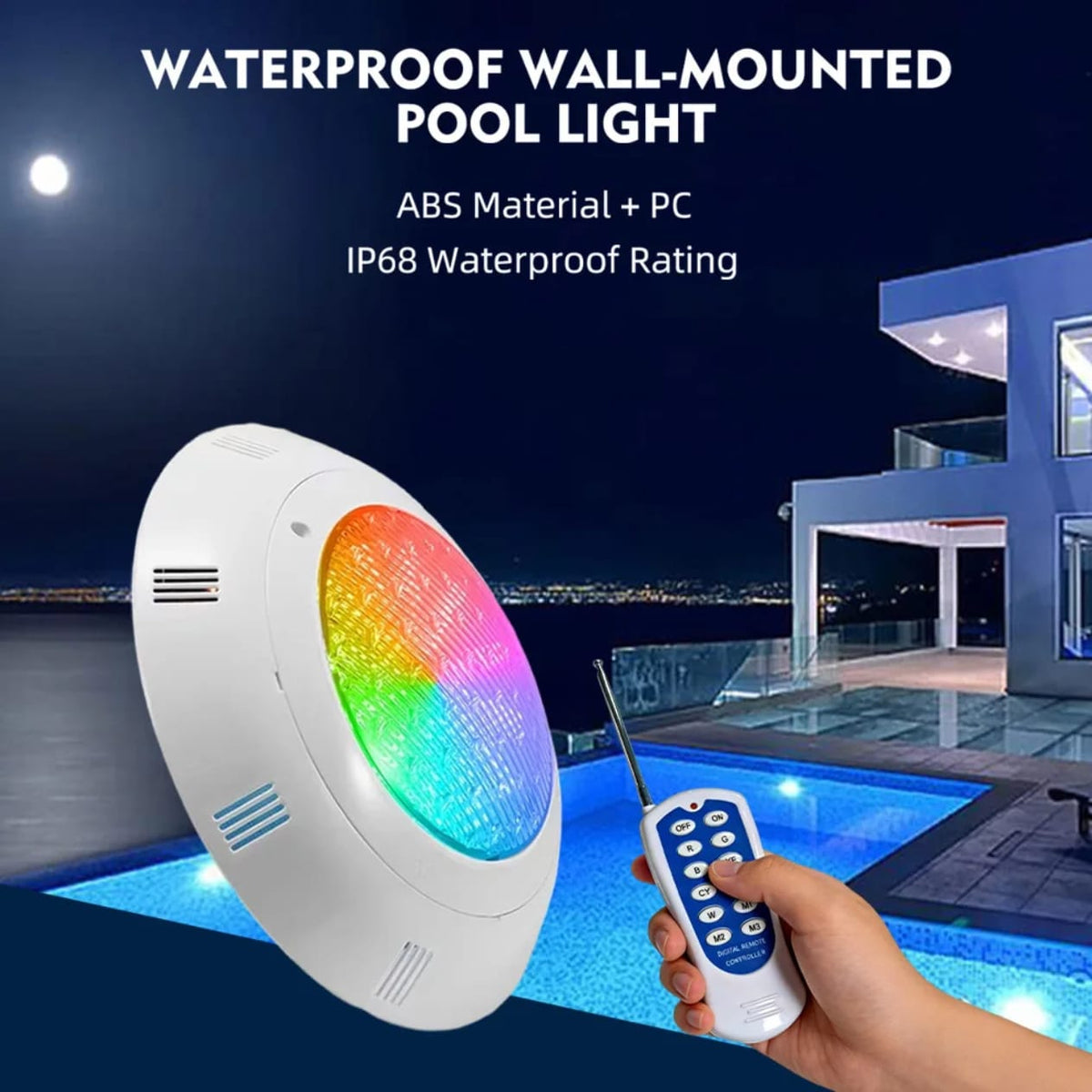 Swimming Pool Underwater RGB Light (295mm)