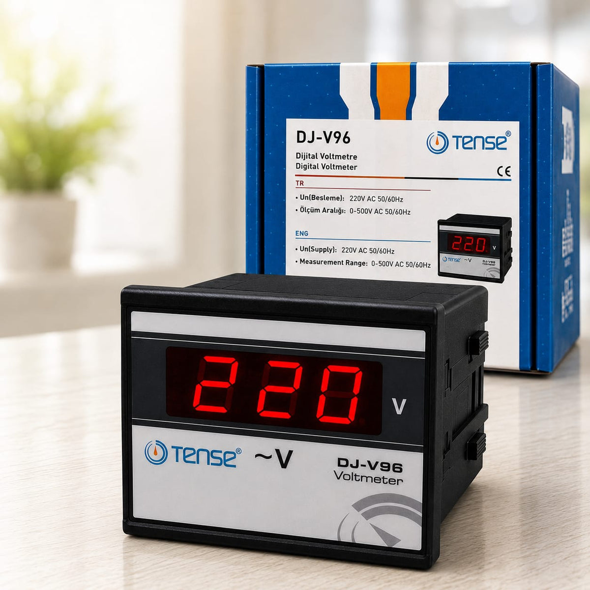 Tense Digital Voltmeter DJ-V96