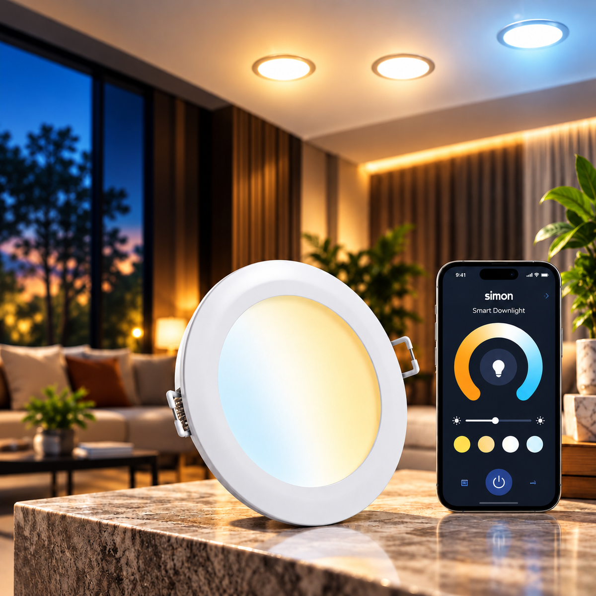 Smart WiFi SMD Downlights