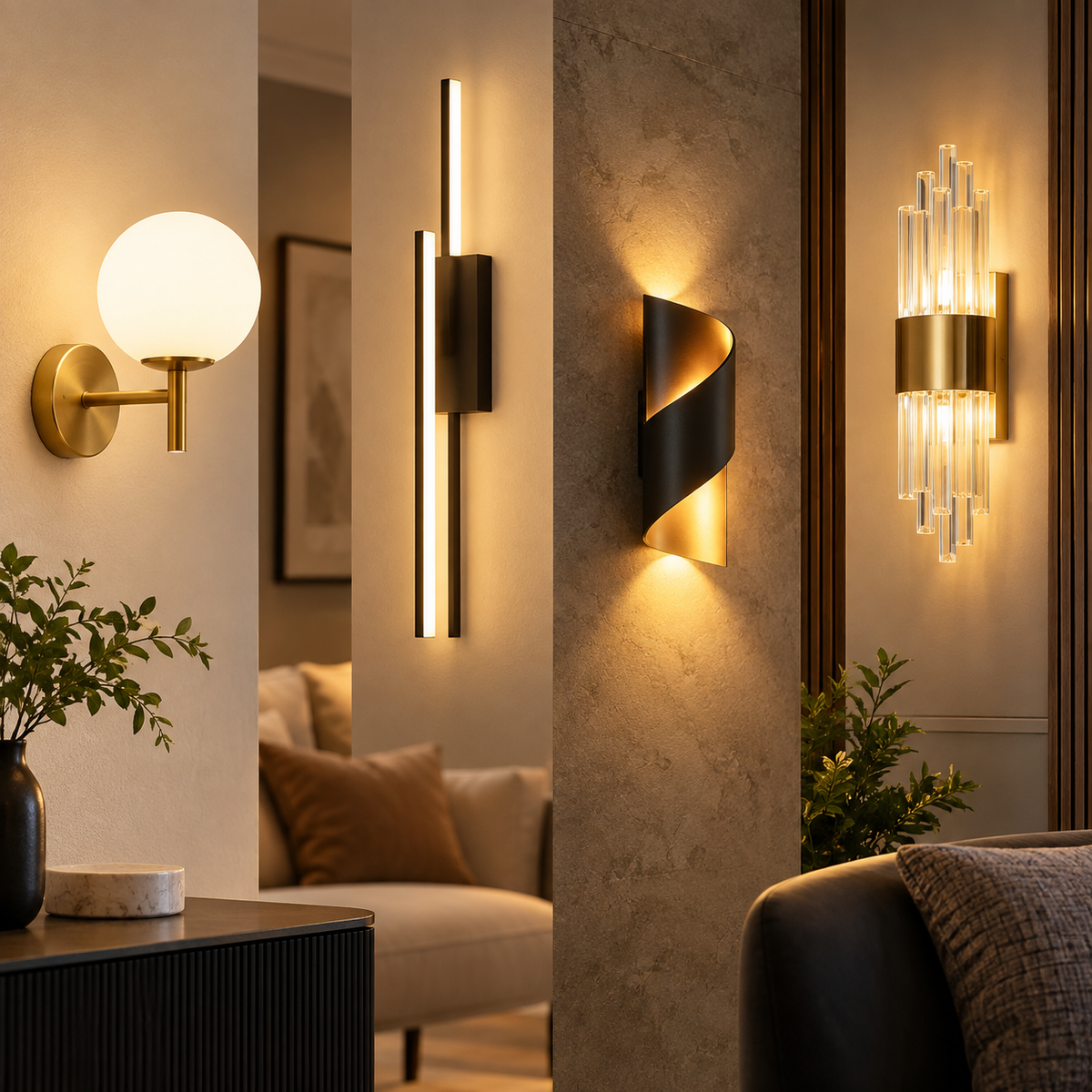 Decorative Indoor Wall Lights