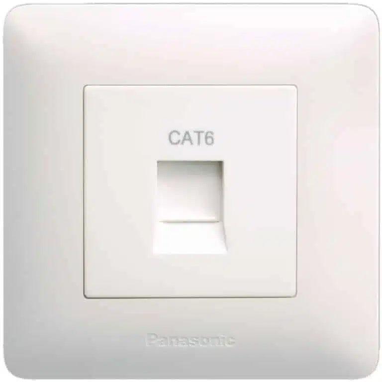 1 Gang Data Socket CAT6 - Panasonic - Color