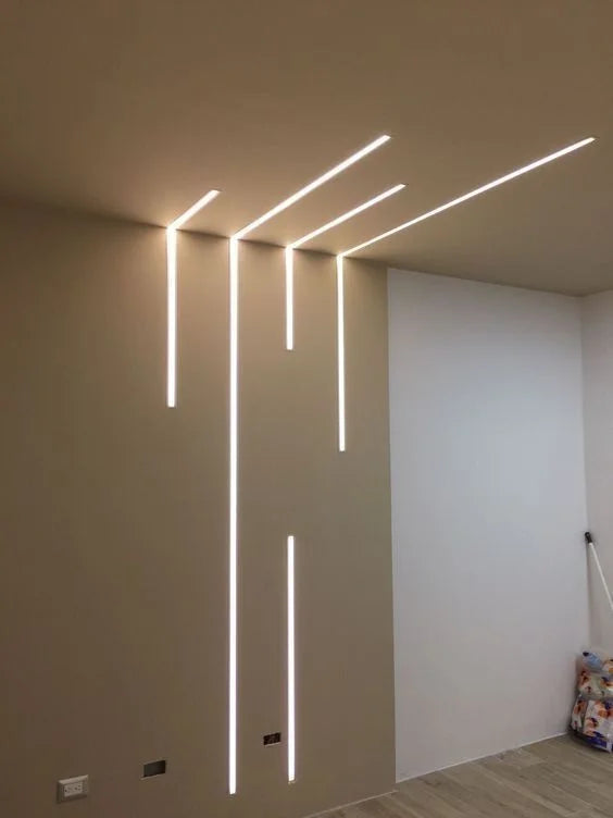 23mm Aluminum Profile light - Black