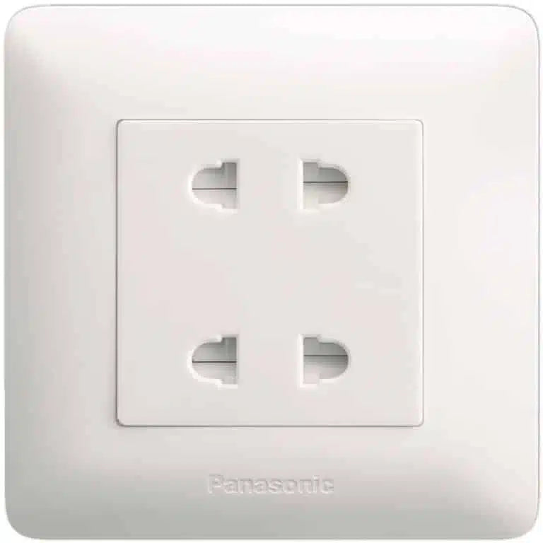 2-Gang 16A Universal Socket - Panasonic