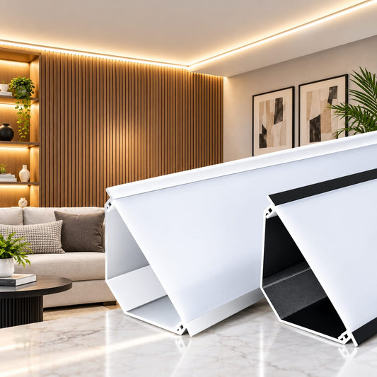 Ceiling Corner 45° Degree Aluminum Profile Light