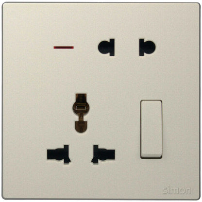 2Pin & Multi Socket with Switch - Color