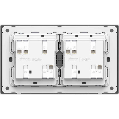 Simon M3 4G 1-Way SP Switch (3×6) – 16AX 250V – 5 Colors