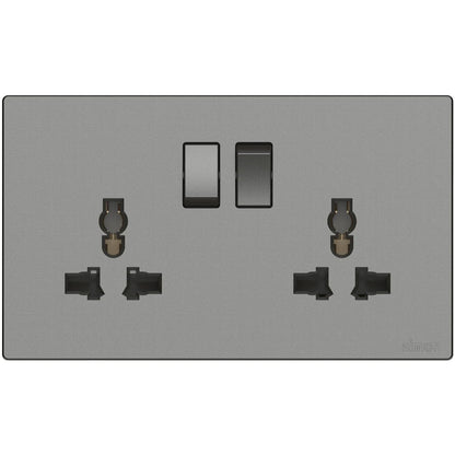 2G Multi-plug Socket with Switch - Color