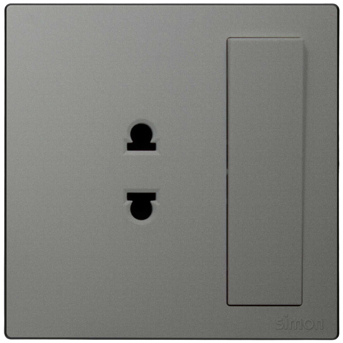 2 pin Universal Socket with Switch - Color