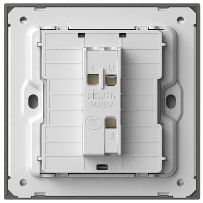 Simon 1G Doorbell Switch M7-Metal Series