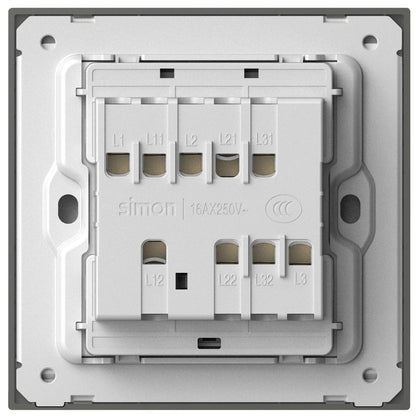 Simon 3G 2-Way Switch M7-Metal Series