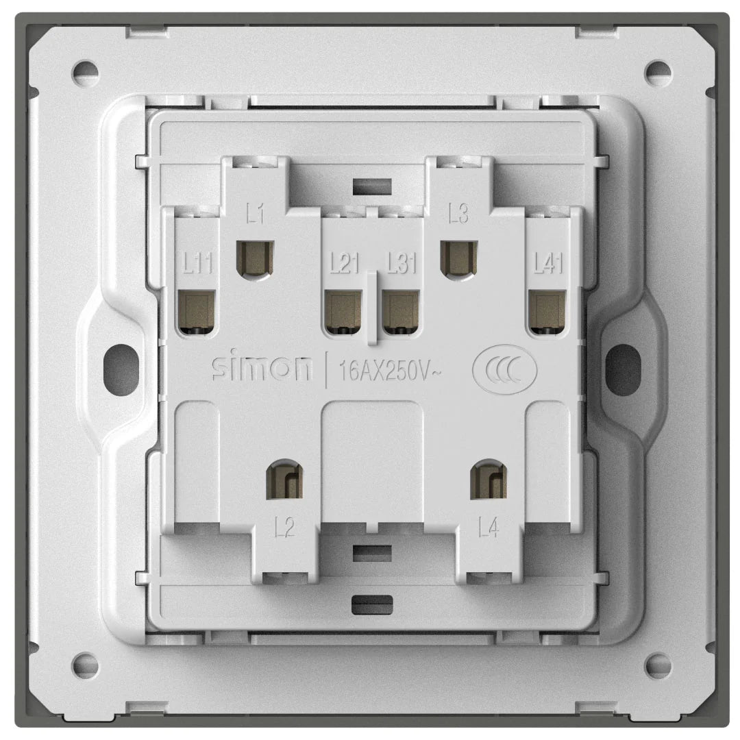 Simon 4G 1-Way Switch M7-Metal Series