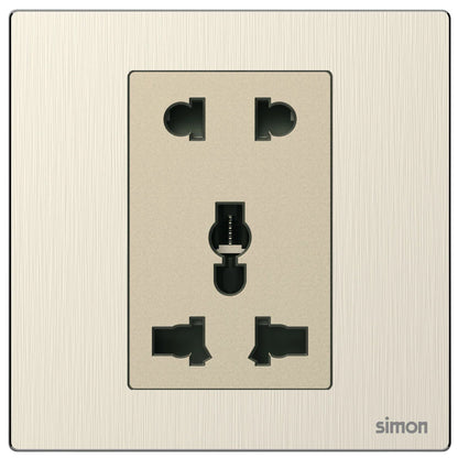 Simon 2Pin and International Socket M7-Metal Series