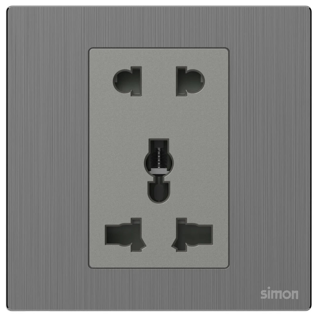 Simon 2Pin and International Socket M7-Metal Series