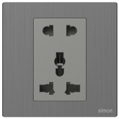 Simon 2Pin and International Socket M7-Metal Series