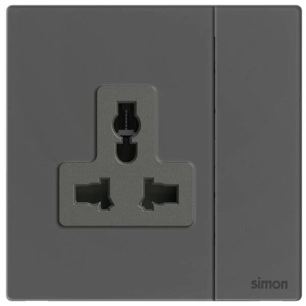 Simon 1G International Switched Socket M7-Gem Series