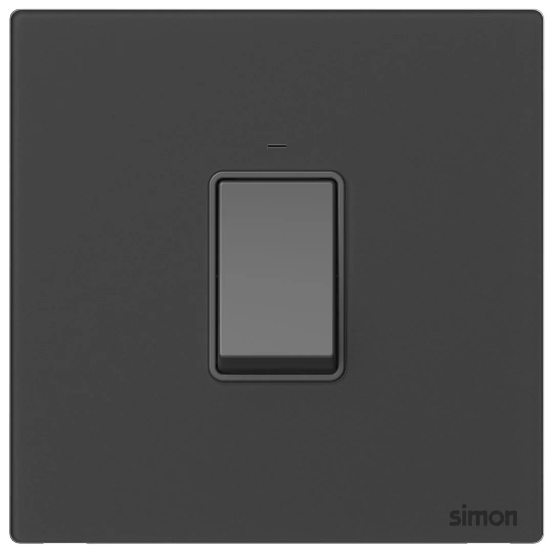 Simon 45A Double Pole Switch with LED M7-Gem Series