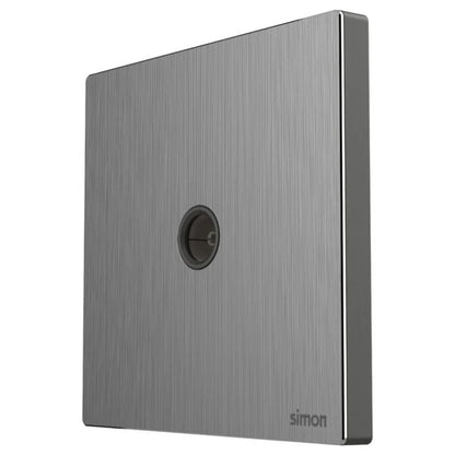 Simon 1G TV Outlet M7-Metal Series