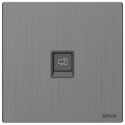 Simon 1G Data Outlet Cat6 M7-Metal Series