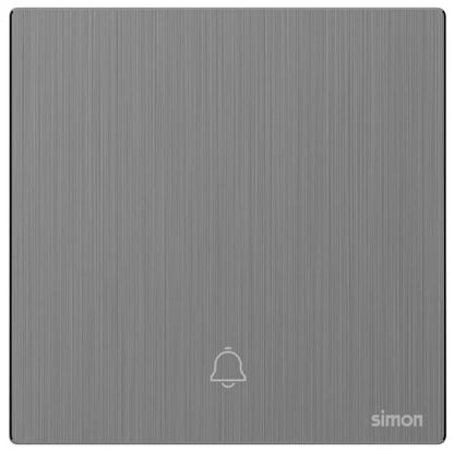 Simon 1G Doorbell Switch M7-Metal Series
