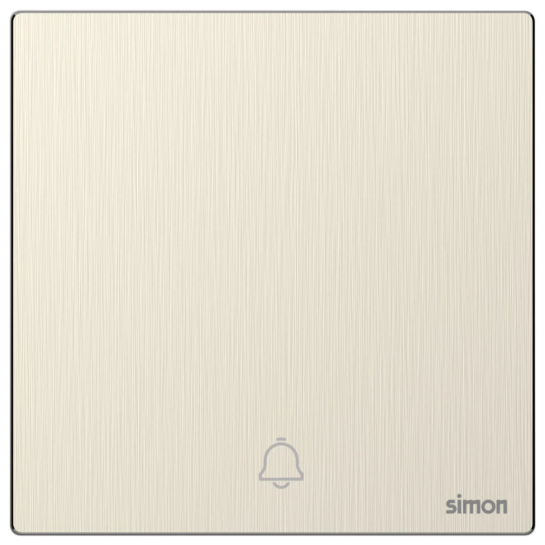 Simon 1G Doorbell Switch M7-Metal Series
