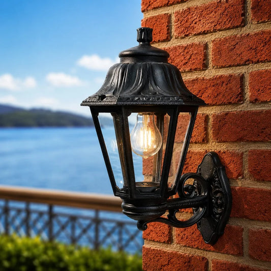 Anna Hexagonal Classic Outdoor Wall Light (Lifetime Guarantee)