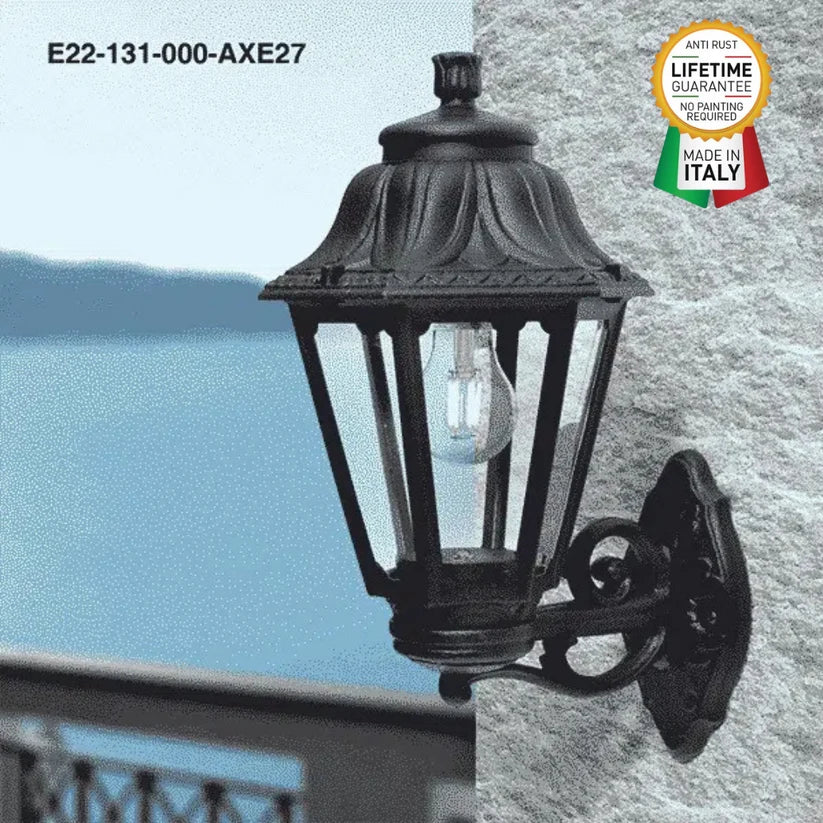 Anna Hexagonal Classic Outdoor Wall Light (Lifetime Guarantee)