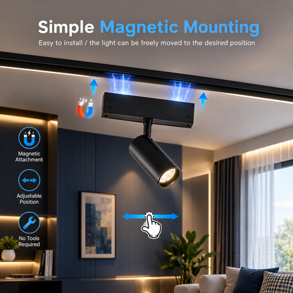 12w Magnetic COB Spot Light