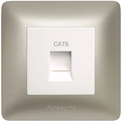 1 Gang Data Socket CAT6 - Panasonic - Color