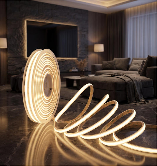 Waterproof COB Strip Light – 24V - IP65 - 10 Meter Roll