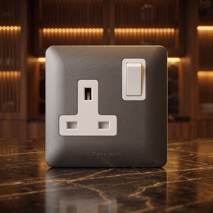 1 Gang 13A BS Socket - Panasonic - Color