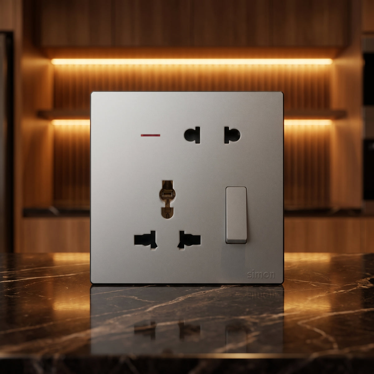 2Pin & Multi Socket with Switch - Color