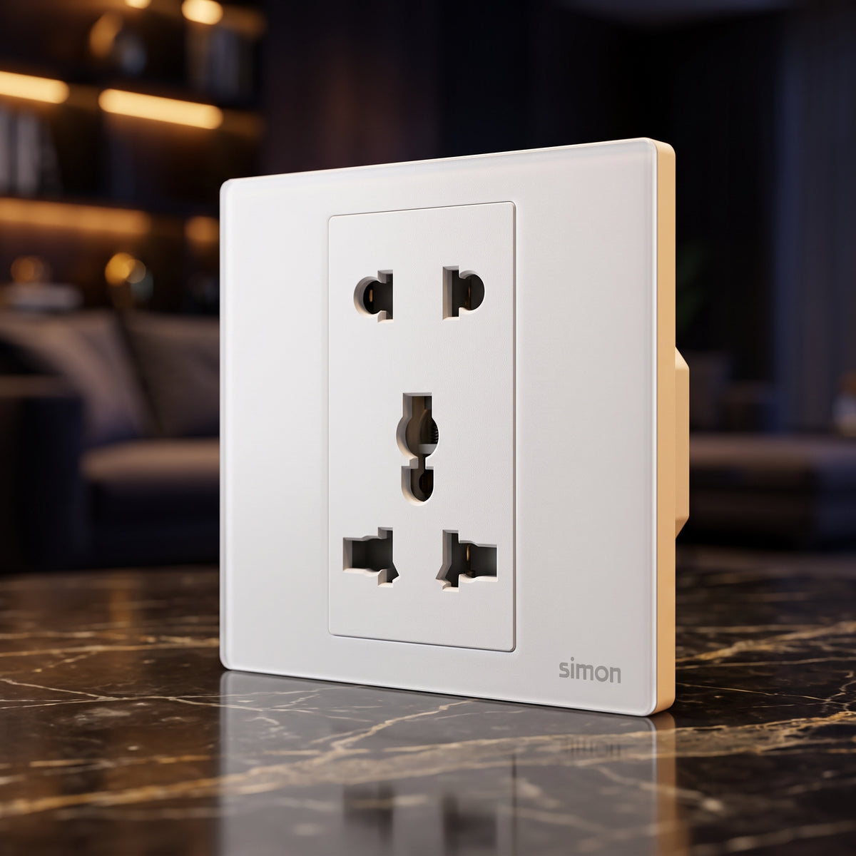 Simon 2Pin and International Socket M7-Gem Series