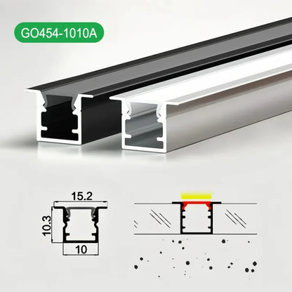 12mm Aluminum Profile Light – 10 Feet