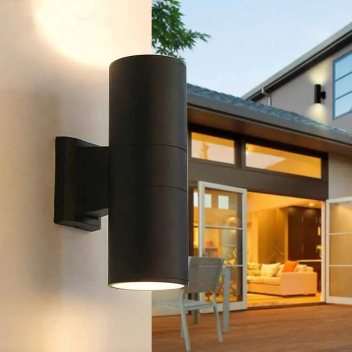 COB Up Down Dual-Head Cylinder Wall Light