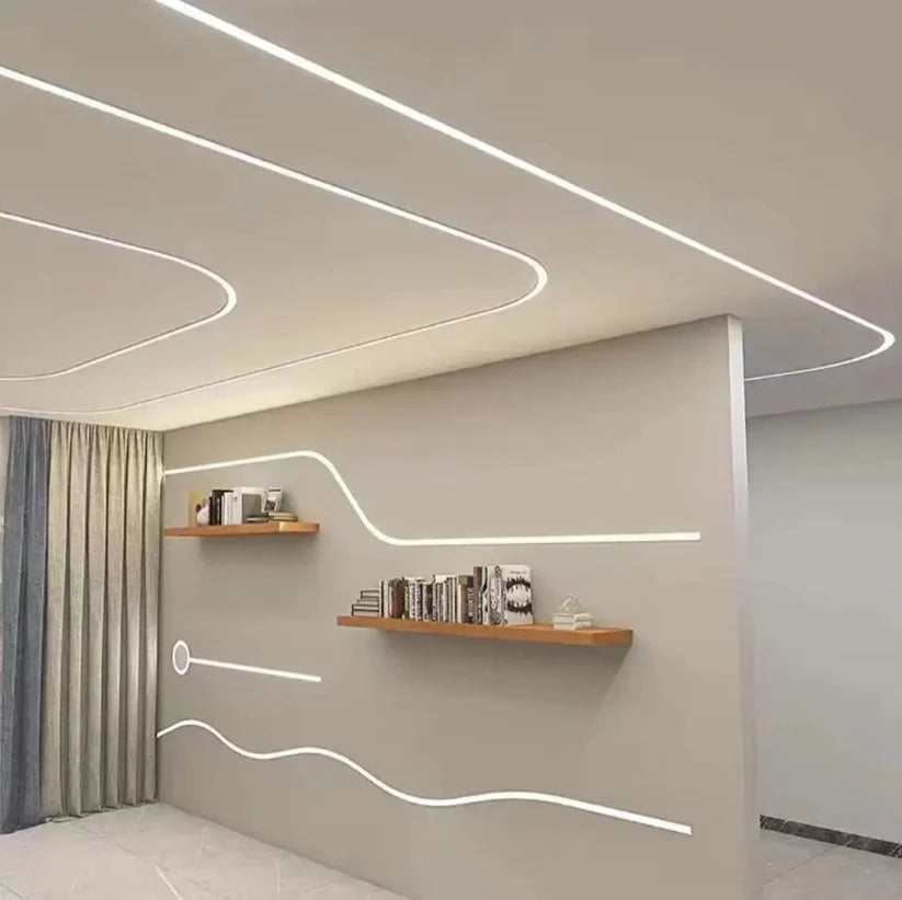 Flexible Silicone Profile Light 25mm - Rft