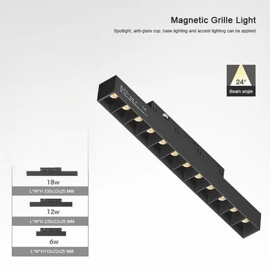 Recessed  COB Magnetic Fixed Laser Light 12W