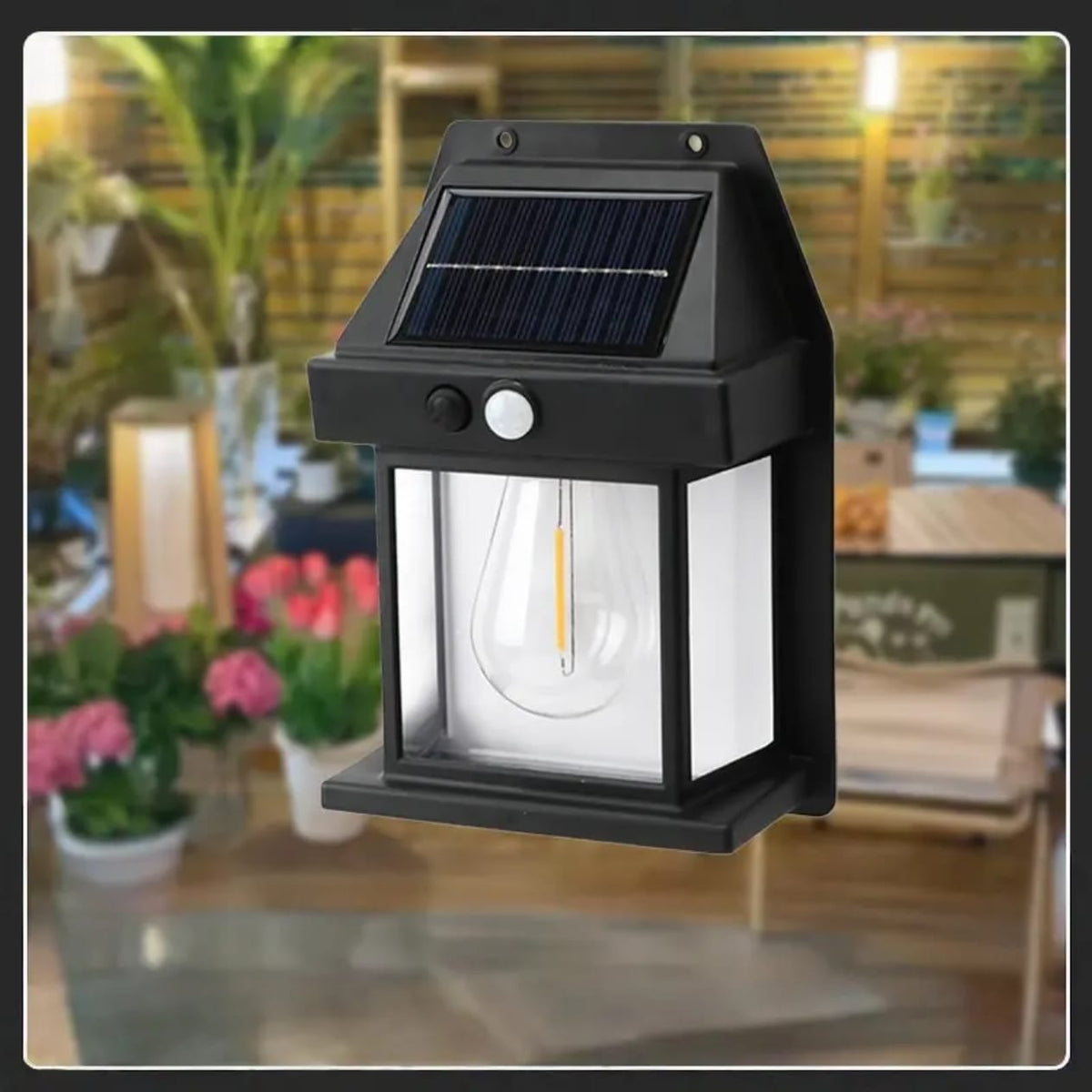 LED Solar Garden Wall Light