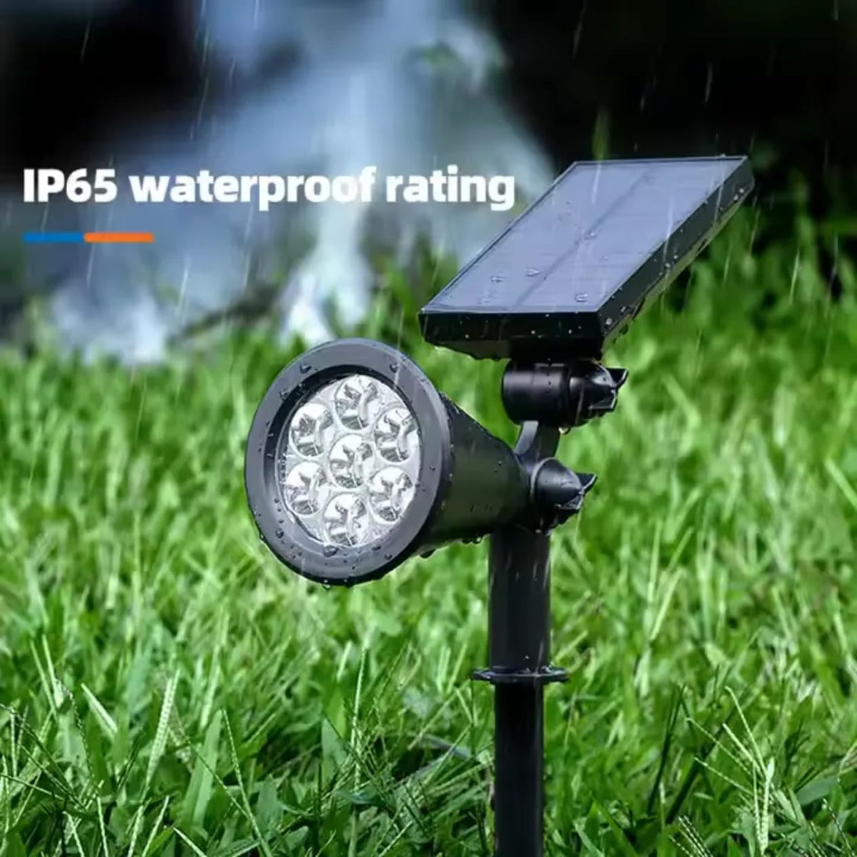 LED Solar Garden Spike Light (7W)