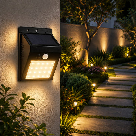 Energy Saving Outdoor LED Solar Wall Light (3W)