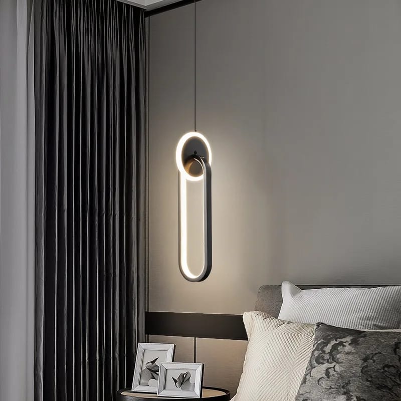 Luxury Geometric Long Line Hanging Light