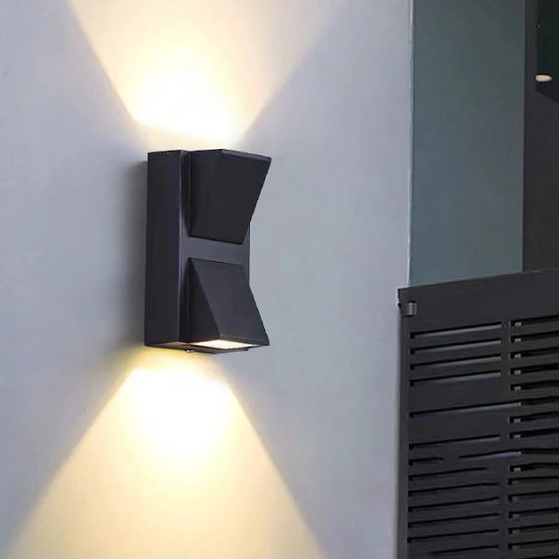 Modern Outdoor Waterproof K-Shaped Wall Light