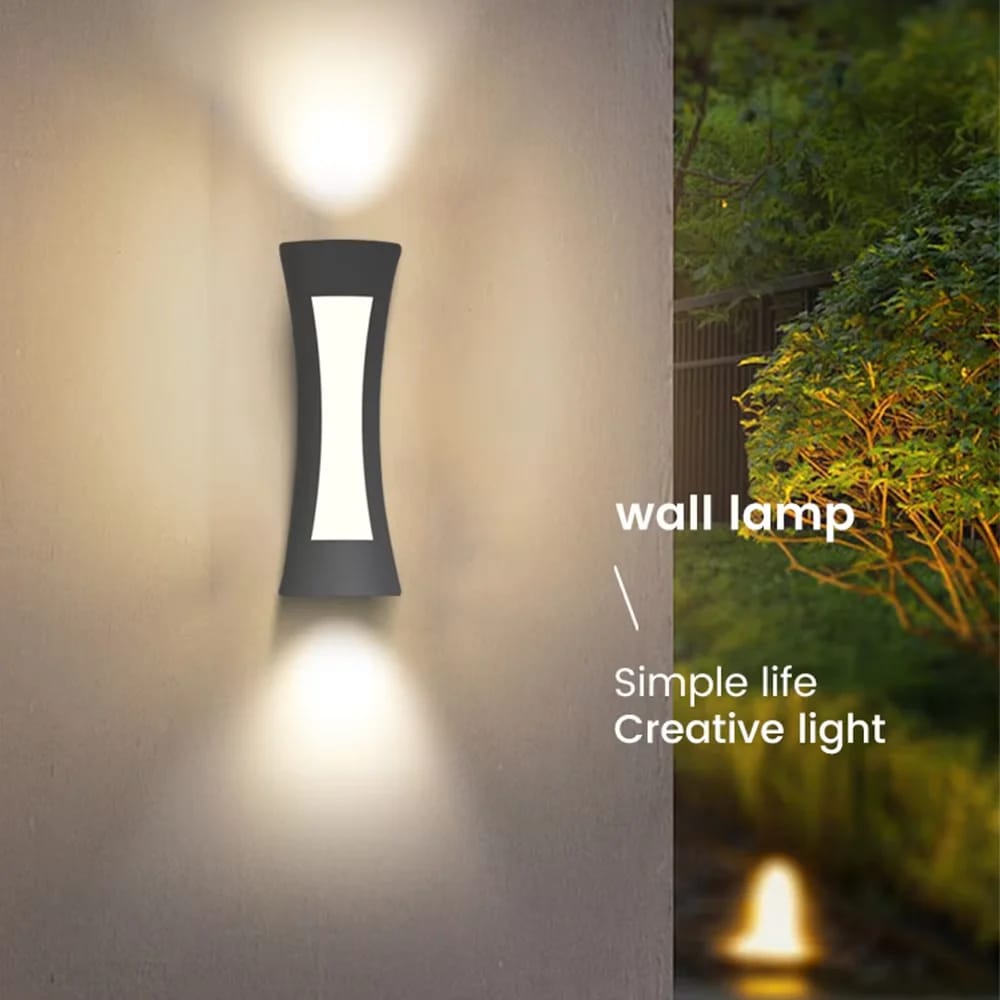Modern Up & Down 1+1 Side Wall Light